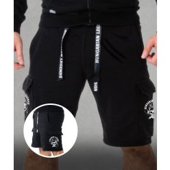 Koponyás szakács férfi cargo rövidnadrág