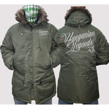 Hungarian Legends N3B Parka - hímzett