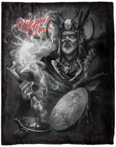 Táltos mintás pléd - Hungarian Legends