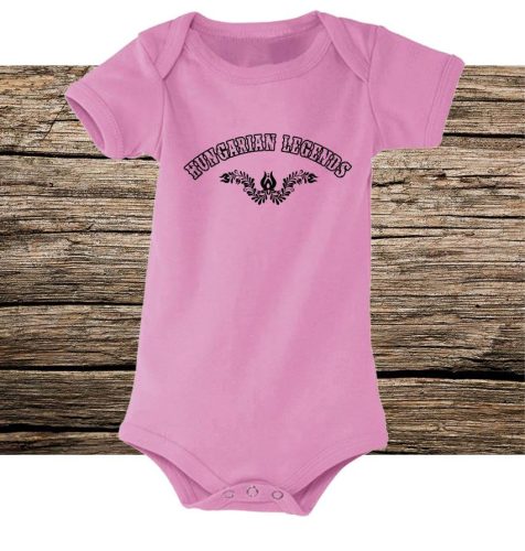 Magyar motívummal nyomott baba body