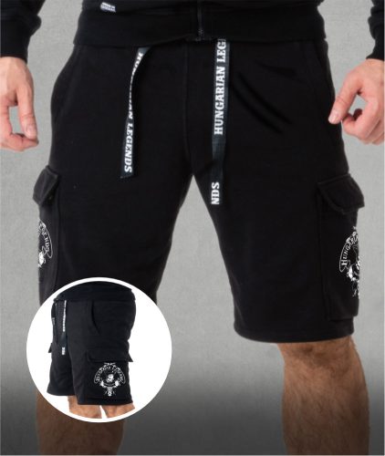 Vidróczki Márton - karikás ostorral férfi cargo rövidnadrág