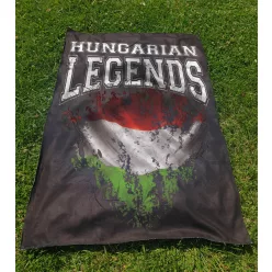 Magyar zászlós mikroszálas strandtörölköző
