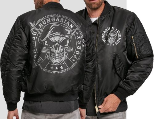 Defence Force férfi bomber dzseki - hímzett