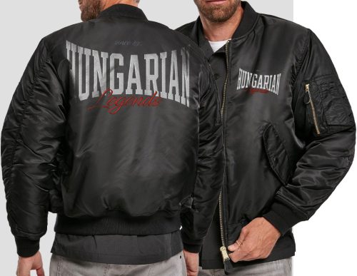 Hungarian Legends férfi MA1 bomber dzseki - hímzett