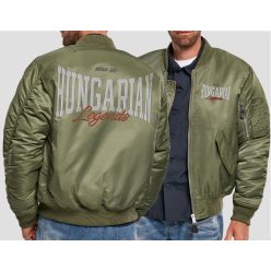 Hungarian Legends férfi MA1 bomber dzseki - hímzett