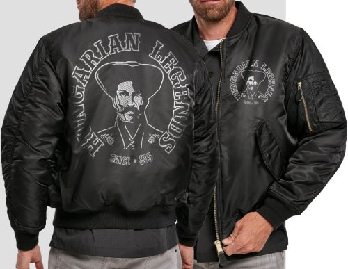 Magyar betyár férfi MA1 bomber dzseki - hímzett